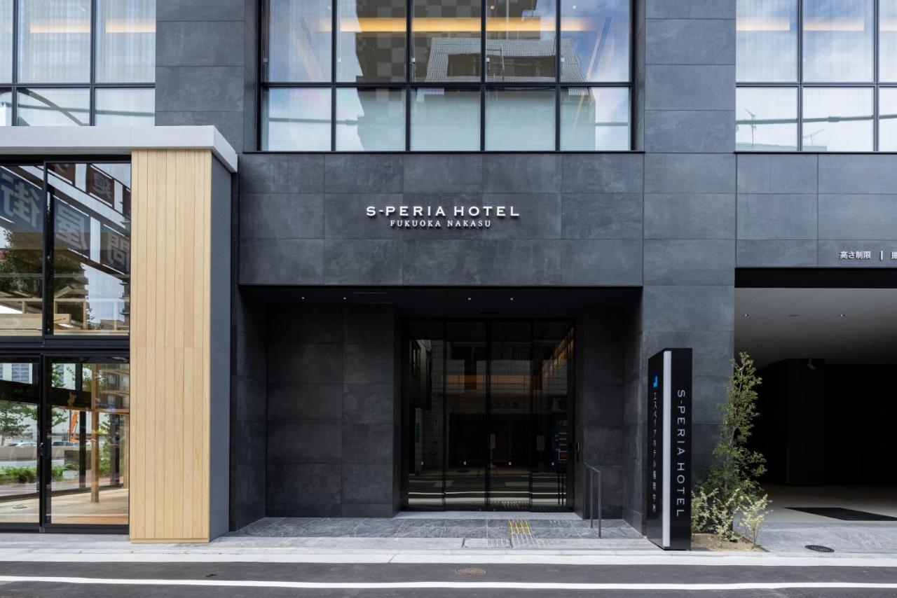 S-Peria Hotel Fukuoka Nakasu Bagian luar foto